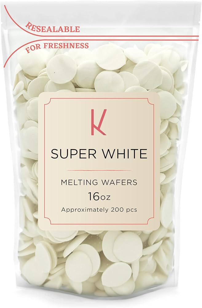 K Chocolate Melting Wafers Bulk Perfect For Dipping, Deserts, Baking And More (1 Pound, Super Whi... | Amazon (US)