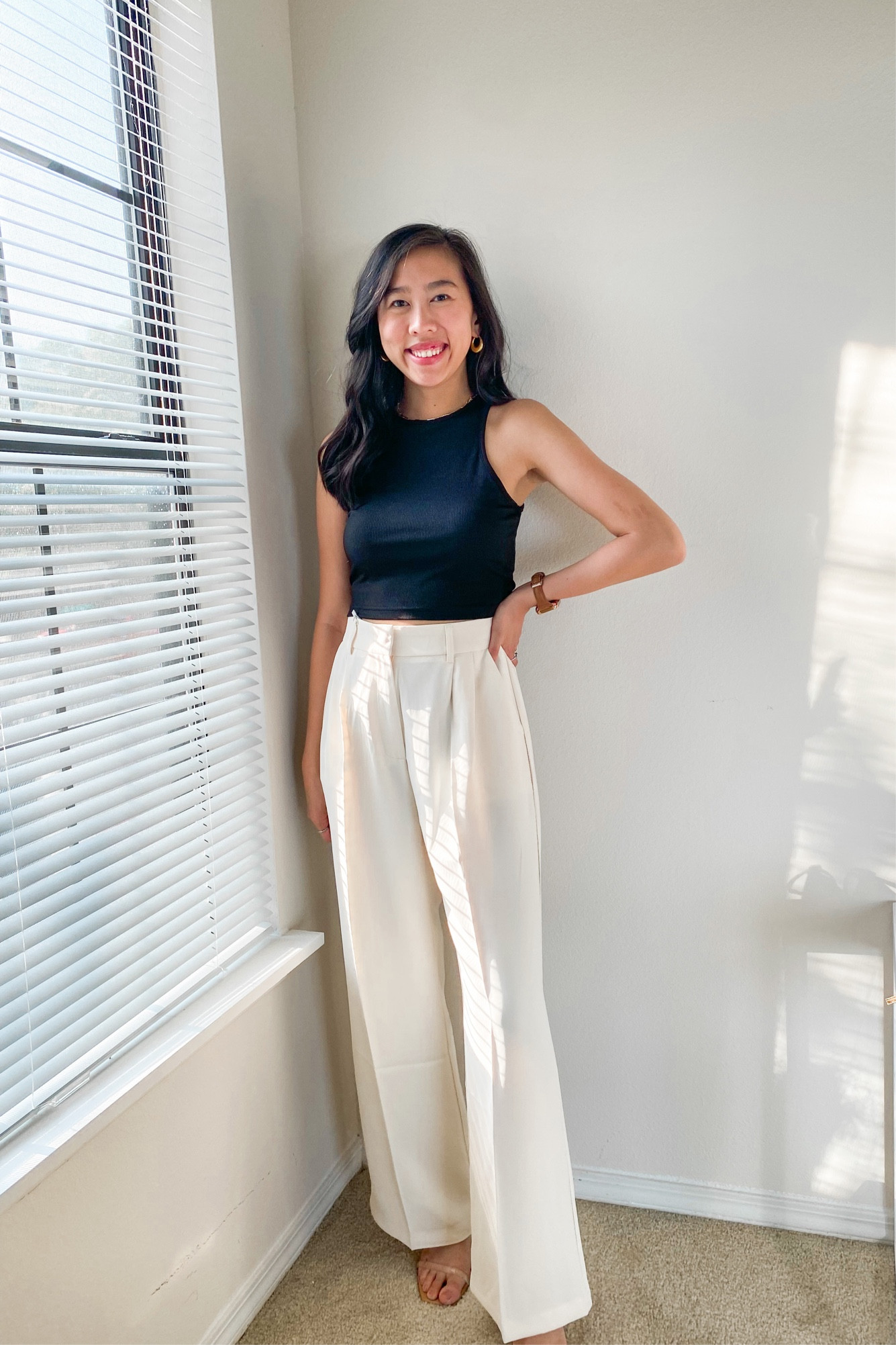 Tank (XS), pants (small), trousers, amazon fashion, workwear, work pants, spring outfit, amazon outfit 

#LTKworkwear #LTKunder50 #LTKSeasonal