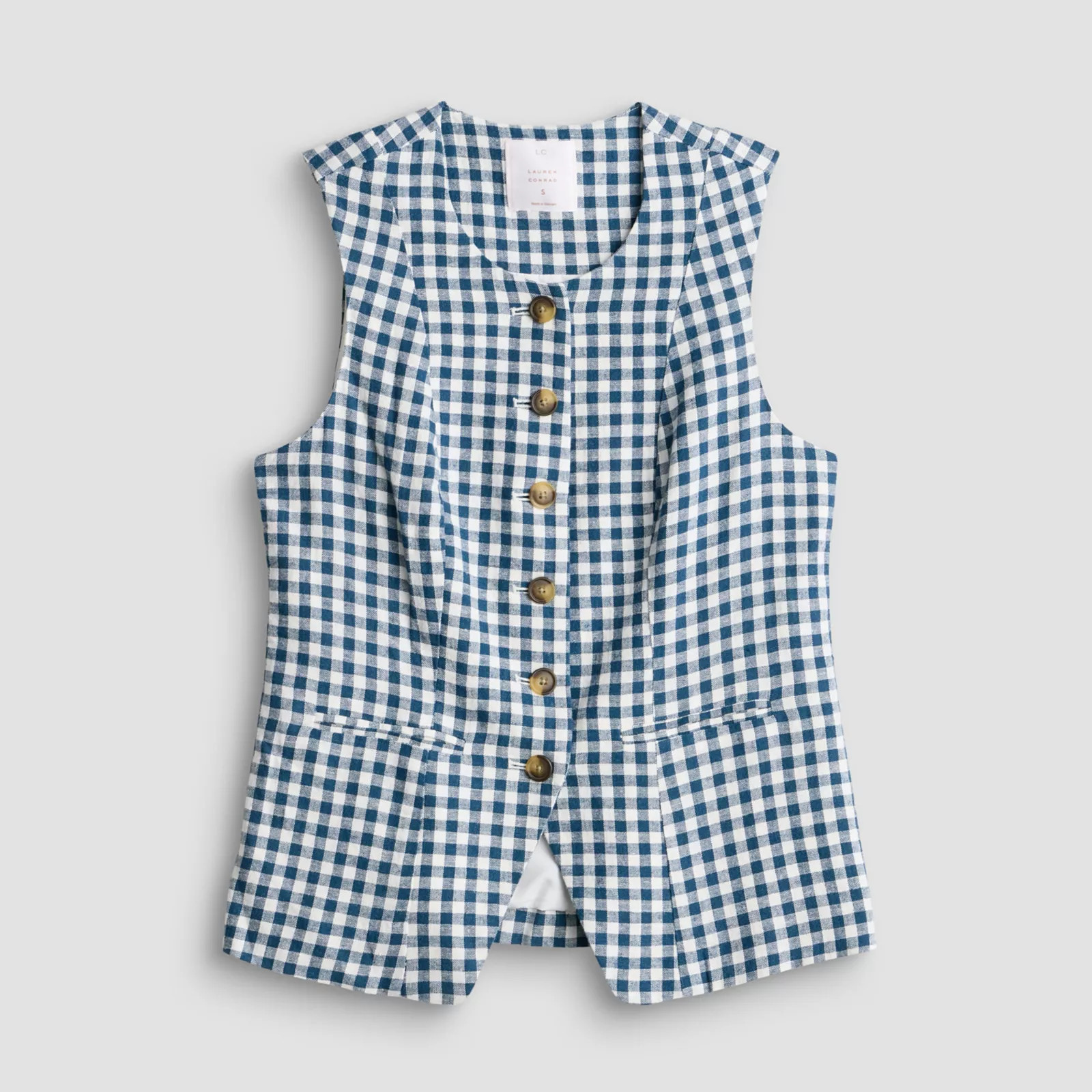 Women's LC Lauren Conrad Longline Crewneck Vest | Kohl's