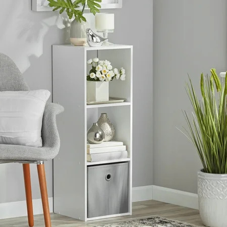 Mainstays 3 Cube Storage Organizer, White | Walmart (US)