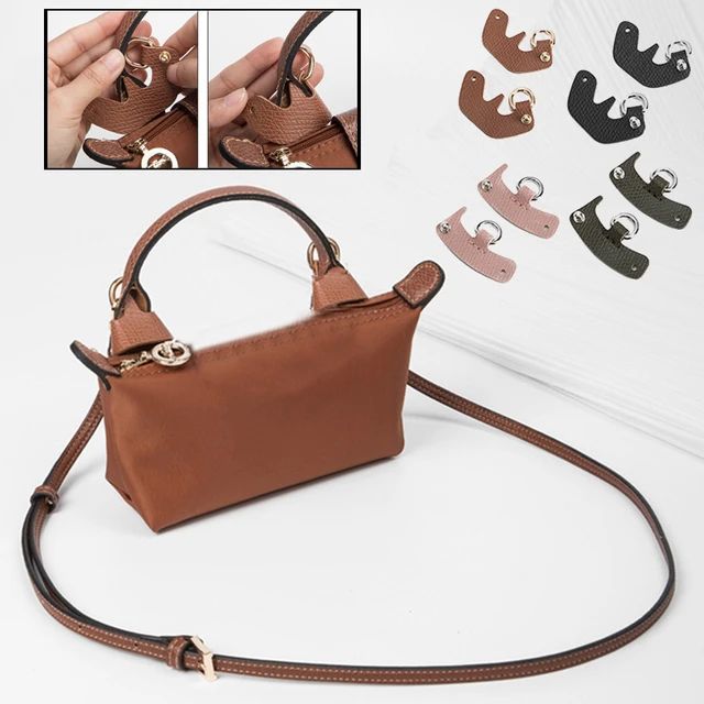 Bag Transformation Accessories For Longchamp Mini Bag Straps Punch-free Genuine Leather Shoulder ... | AliExpress (US)
