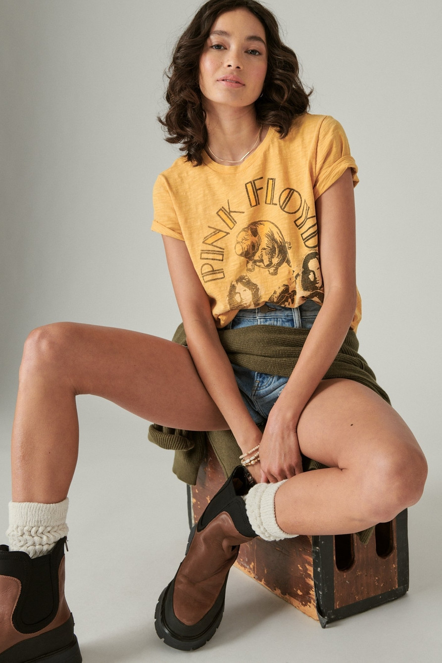 PINK FLOYD ANIMALS CLASSIC CREW | Lucky Brand