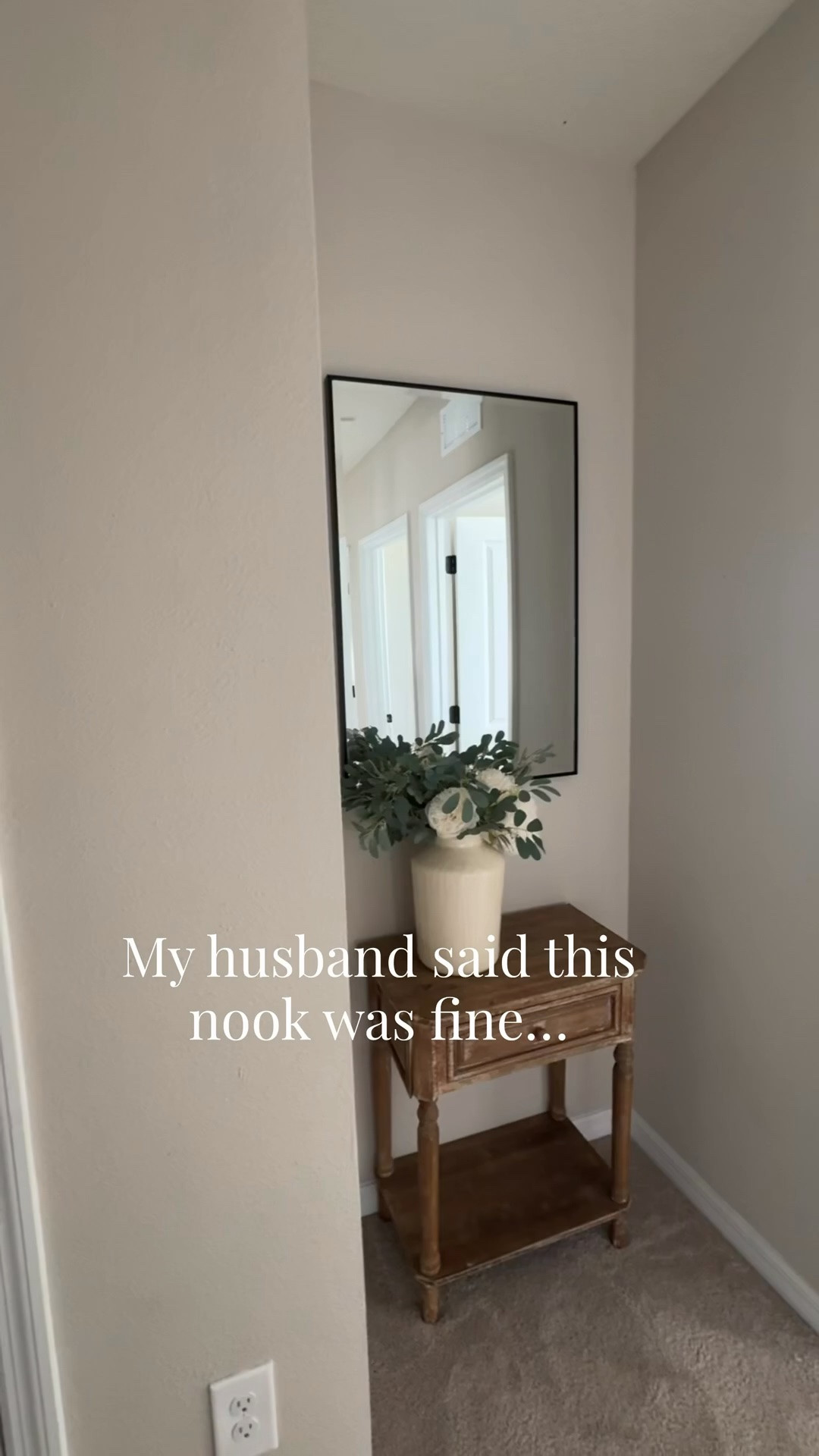 My husband thought this little nook was fine just the way it was… I disagreed. 😂

So I turned this overlooked space into a custom built-in moment, and I’m loving how much more intentional it feels.

I linked the decor and affordable luxury finds I used to finish the space. 🤎

#homedecor #homedesign #builtins #nookdesign #designerlookforless #affordableluxury #homeinspo

#LTKHome