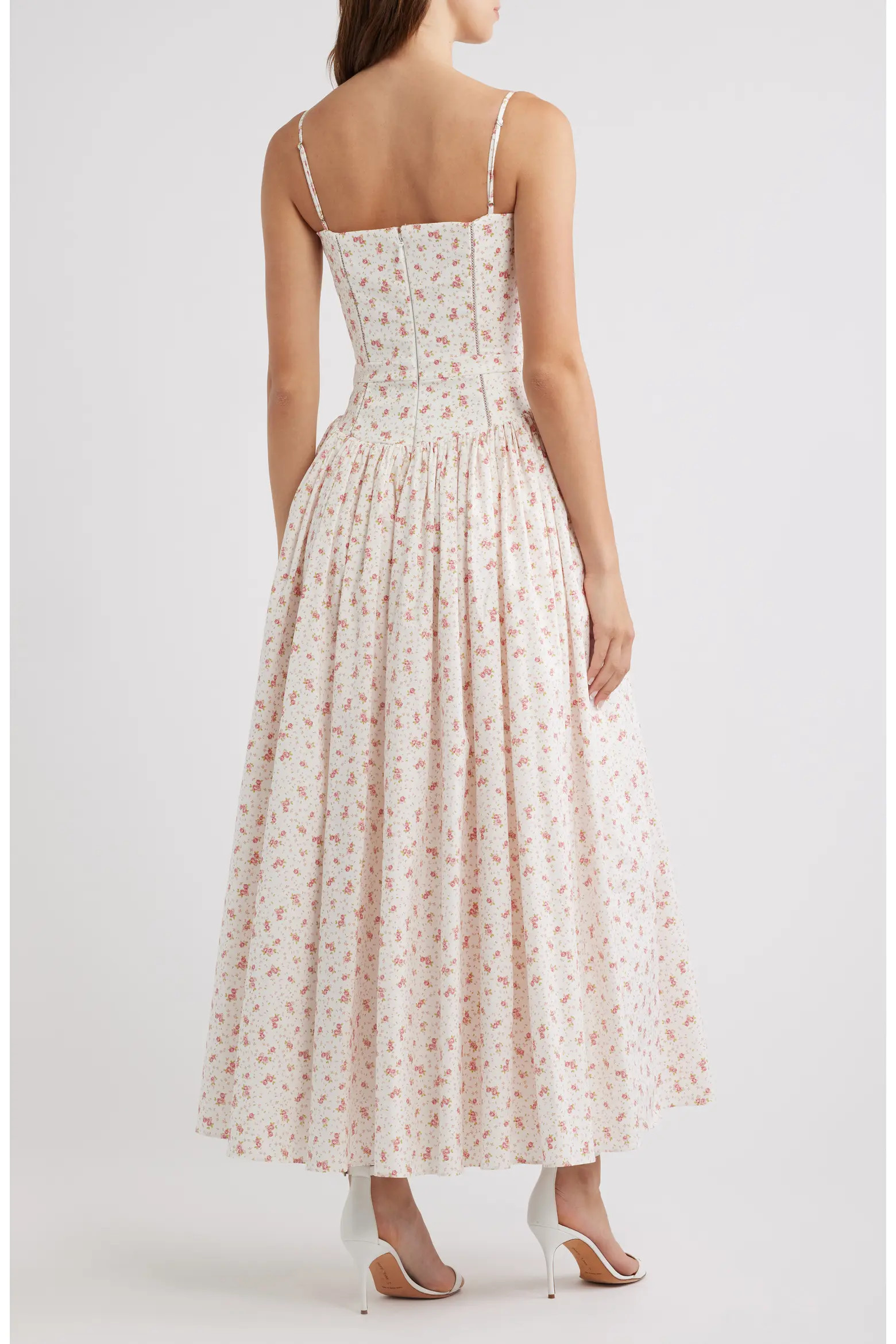 Ysabella Floral Stretch Cotton Maxi Sundress (Women) | Nordstrom | Nordstrom