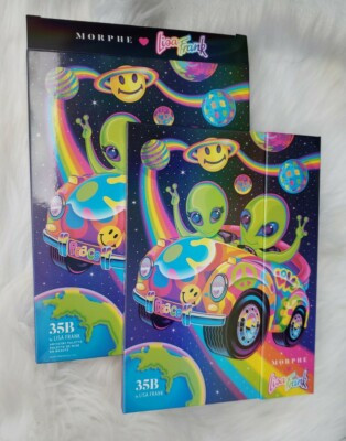 Morphe x Lisa Frank ZOOMER & ZORBIT 35B Artistry Eyeshadow Palette NEW IN BOX  | eBay | eBay US