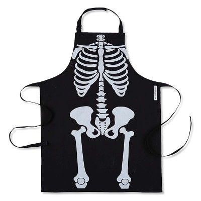 Glow-in-the-Dark Skeleton Adult Apron | Williams-Sonoma