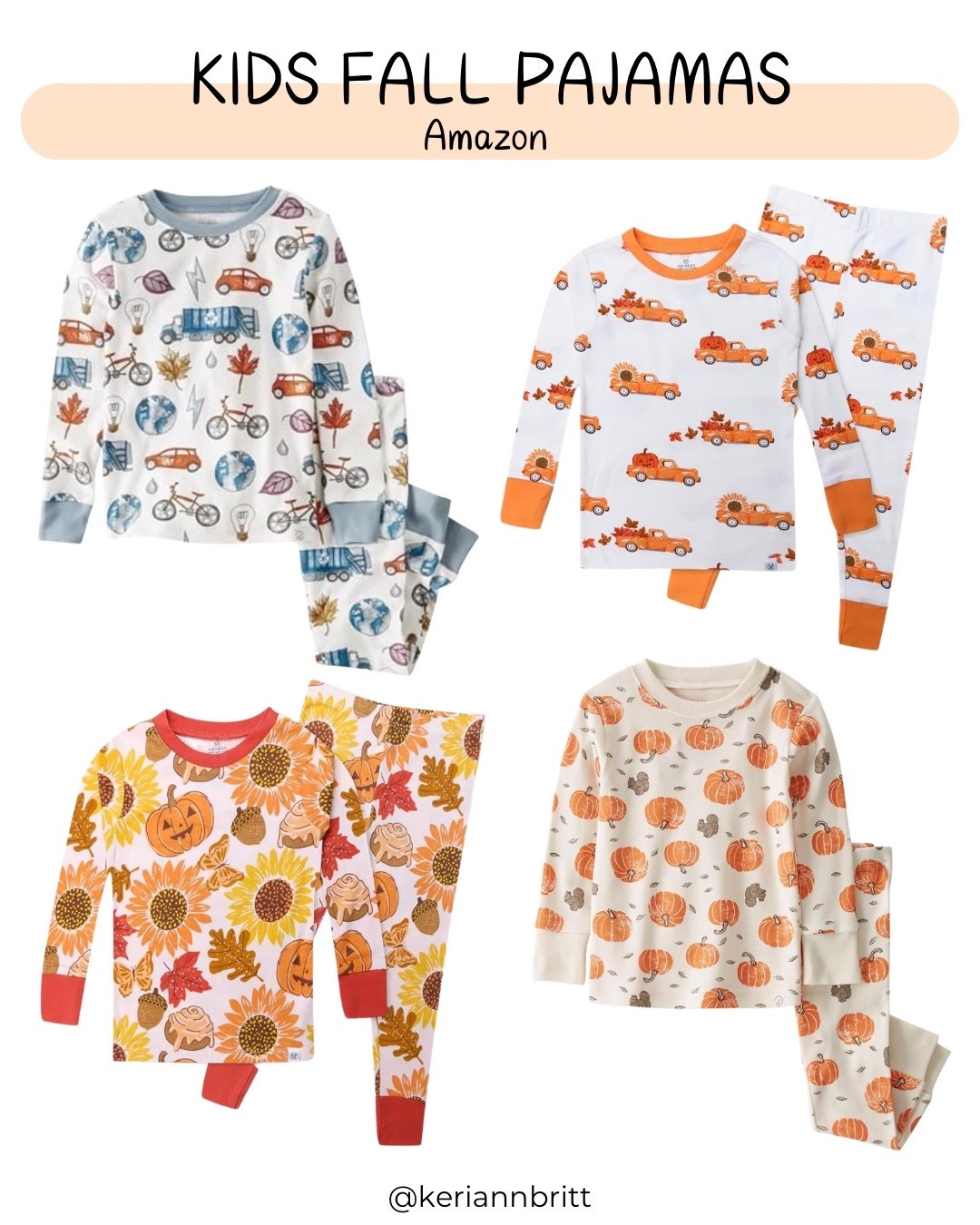 Kids Fall Pajamas on Amazon

Baby pajamas / toddler pajamas / kids pajamas / holiday pajamas / Fall jammies / Halloween pjs / kids sleepwear / Amazon kids / fall pajamas / girls pajamas / boys pajamas / autumn / Carter’s little planet 

#LTKKids #LTKBaby #LTKSeasonal