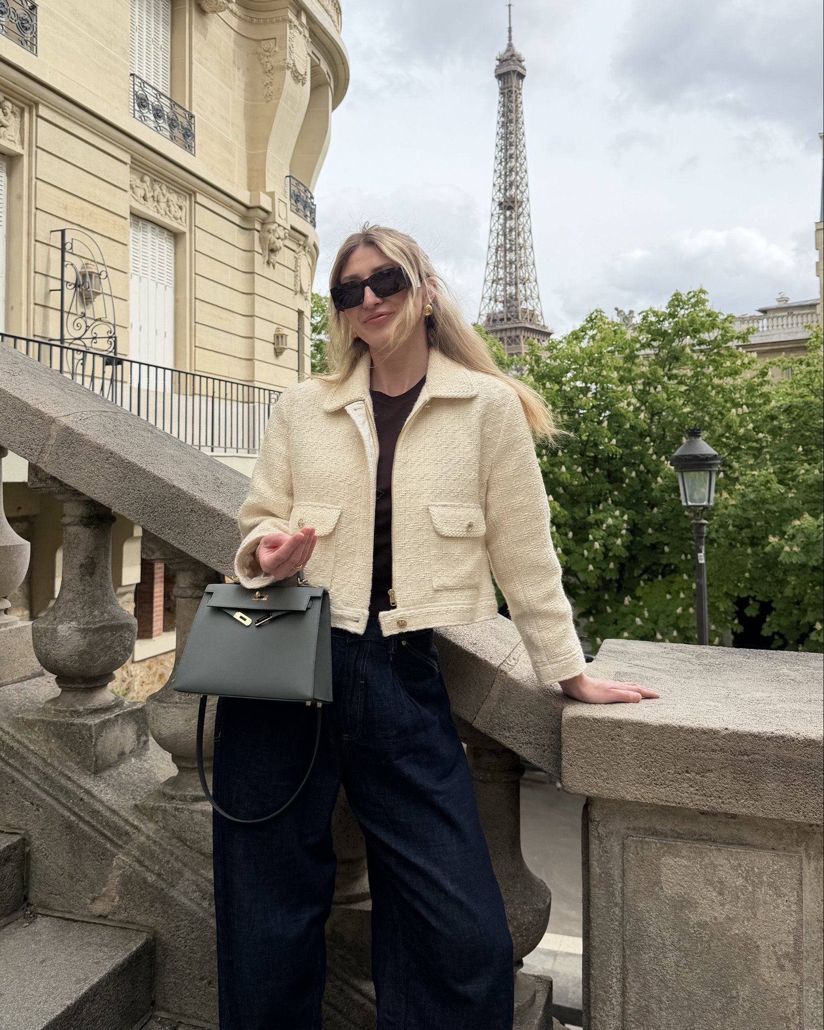 my favorite spring outfit next to my favorite view in paris 💐

#LTKbag #LTKstyletip #LTKspring