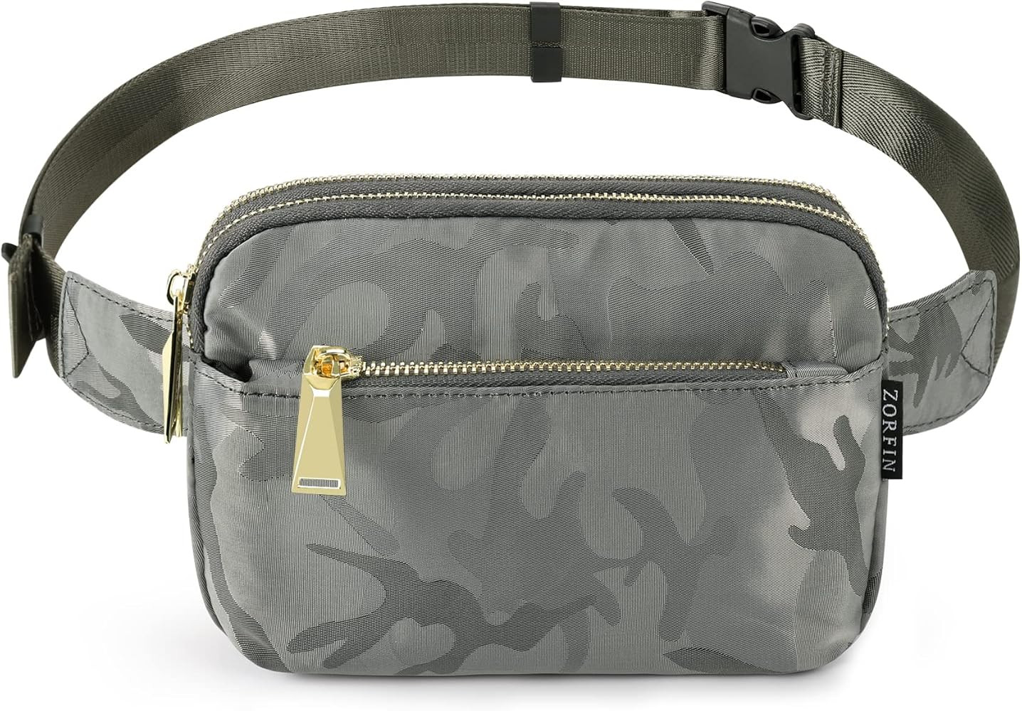 ZORFIN Fanny Packs for Women Men, Fashion Waist Pack Belt Bag with Adjustable Strap for Outdoors ... | Amazon (US)