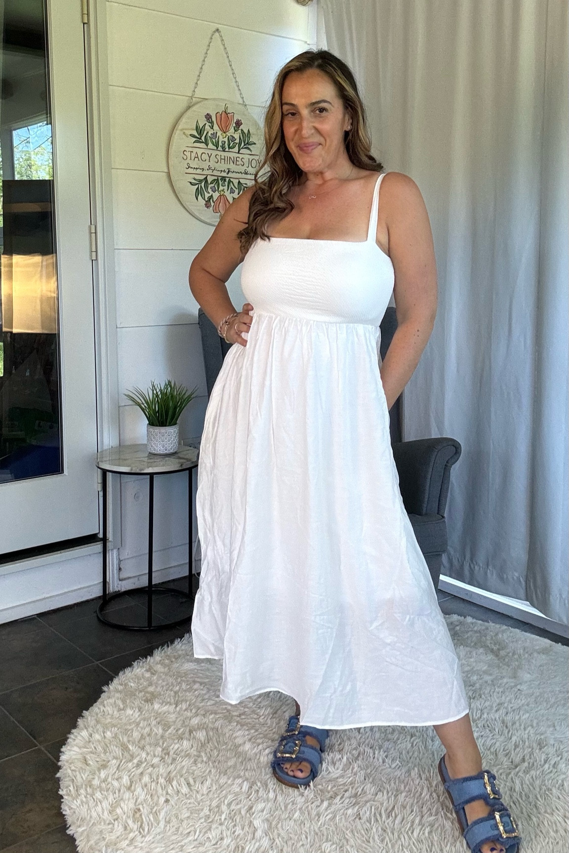 maxi dress no bra StacyShinesJoy on LTK