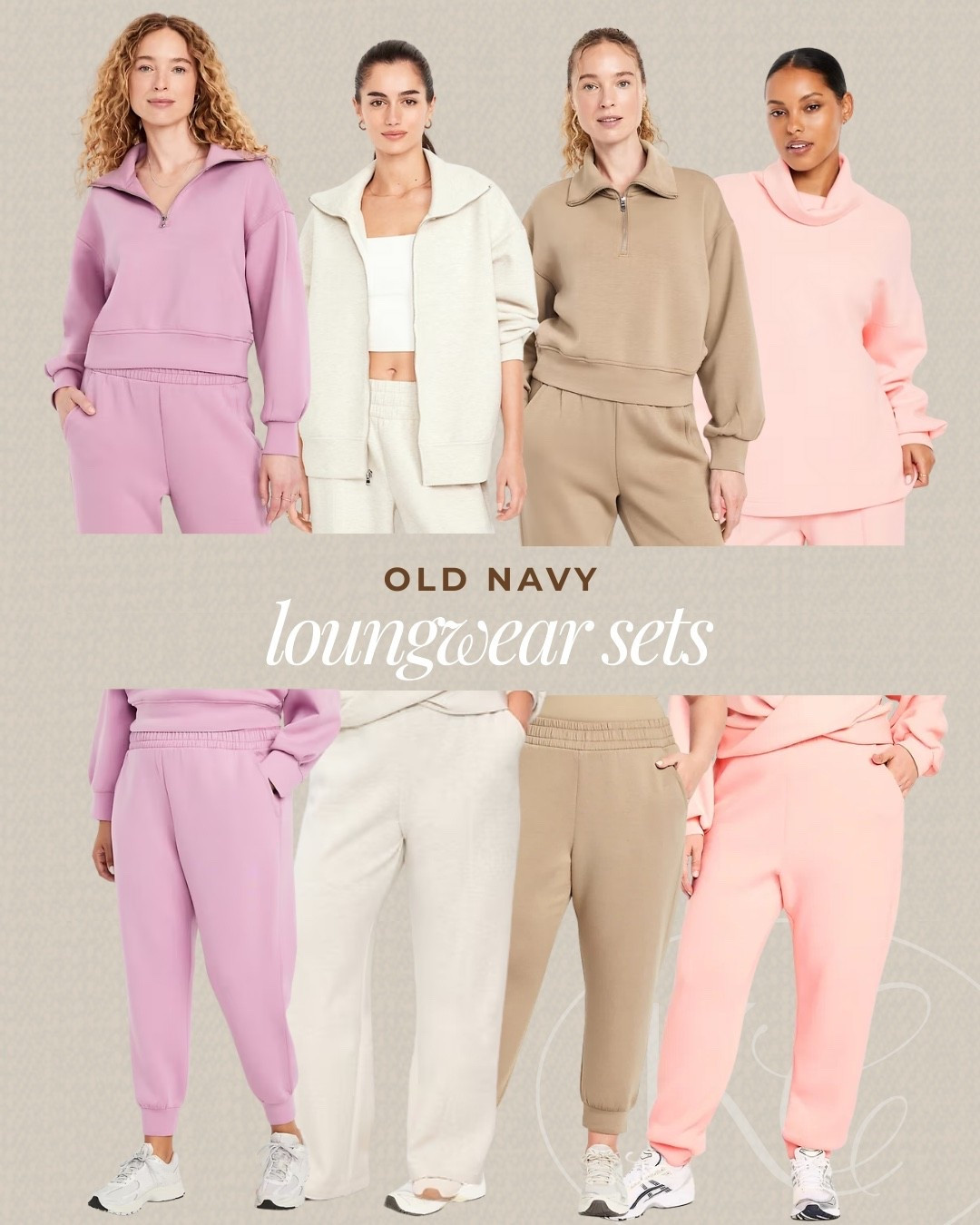 These loungewear sets from Old Navy are perfect for the winter. I am loving these new pink!

#LTKPlusSize #LTKmomlife #LTKHome