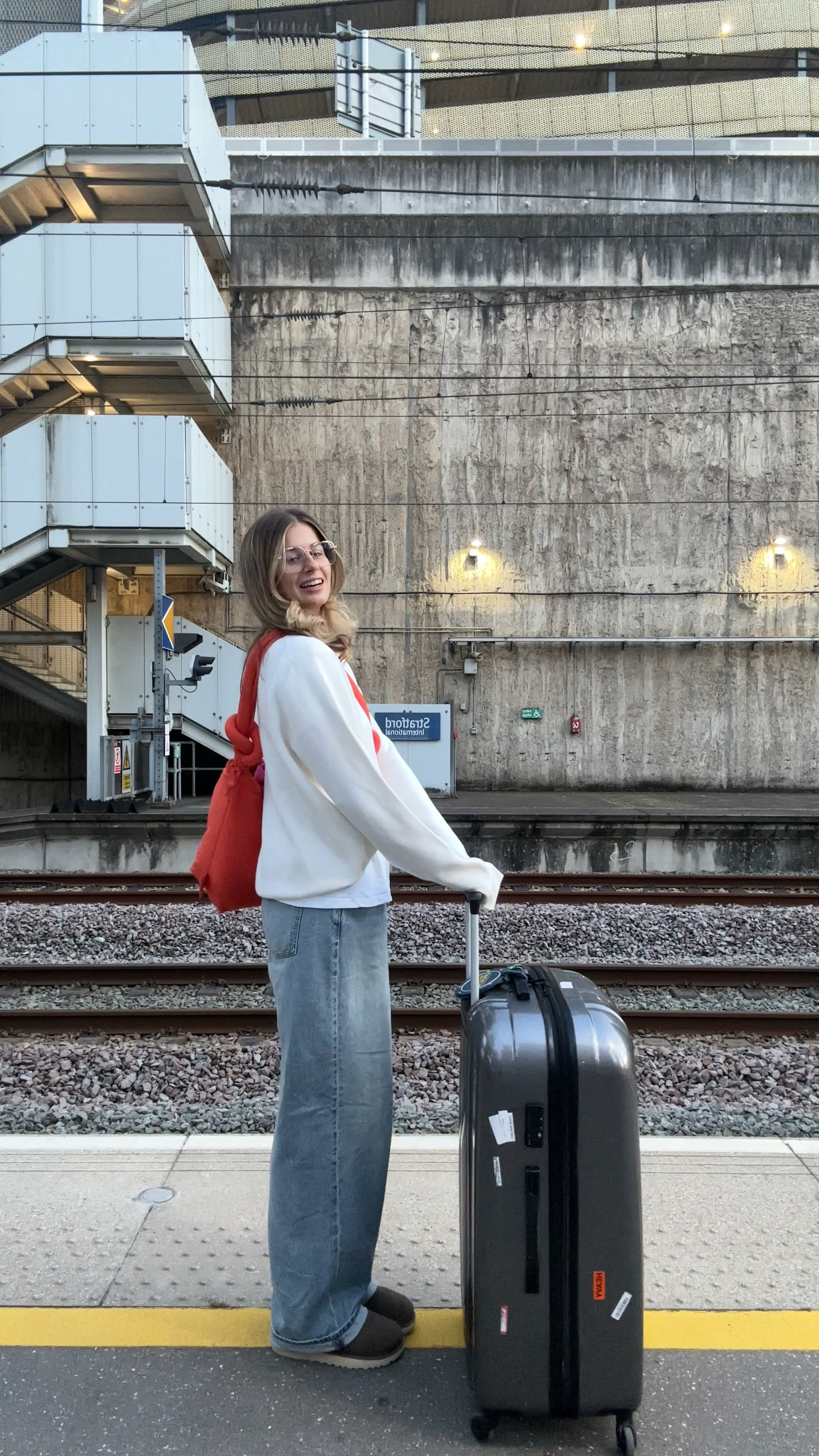 first outing for my new Uggs🥹🥹💘💘 I am kind of obsessed with how they are inbetween a croc & and Birkenstock?!?! Can’t believe I am wearing jeans to the airport but these are just SO comfy they feel like pyjamas xxx 

#LTKautumn #LTKstyletip #LTKtravel