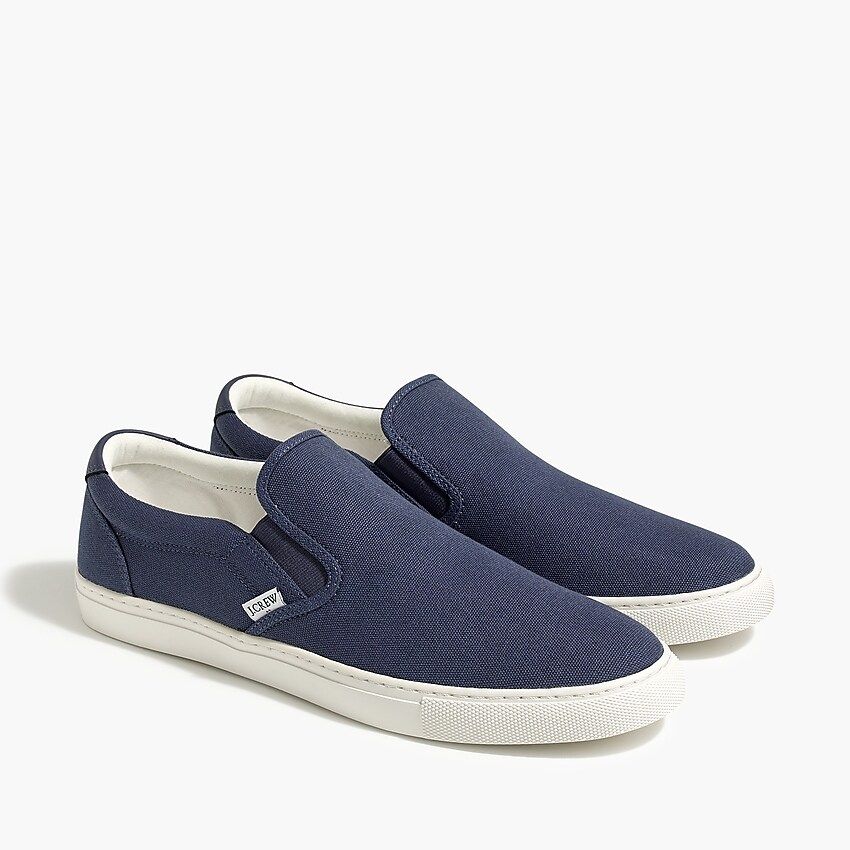 Explorer canvas slip-on sneakers | J.Crew Factory