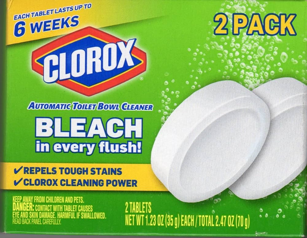 Clorox Automatic Toilet Bowl Cleaner Tablets (2-Pack) | Amazon (US)