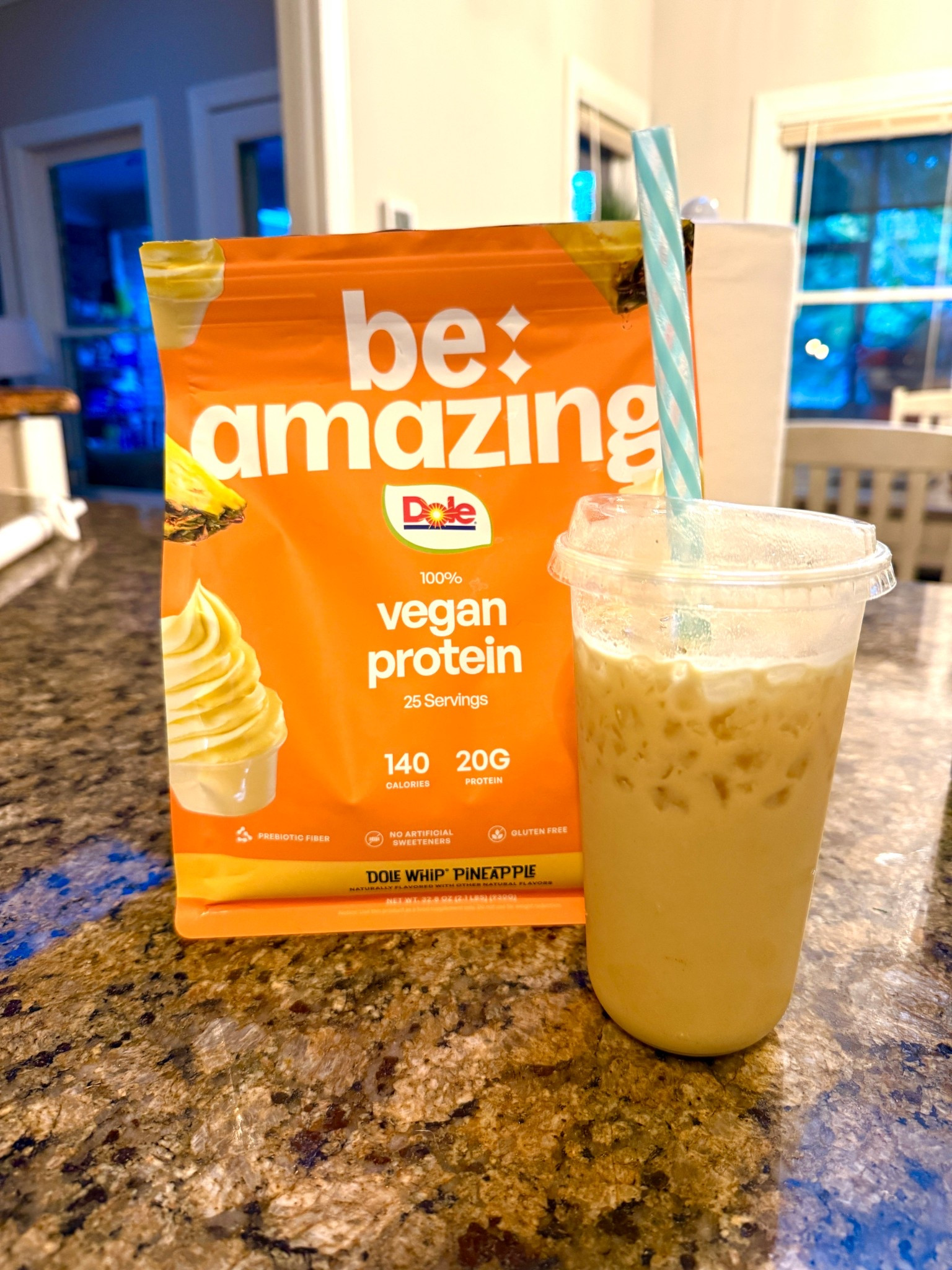 Trying to hit those protein goals just got easier! 🙌🏼🍦🍍 #breakfast #morningvibes #protein #ditl 

#LTKmorningroutine #LTKActive #LTKfoodie