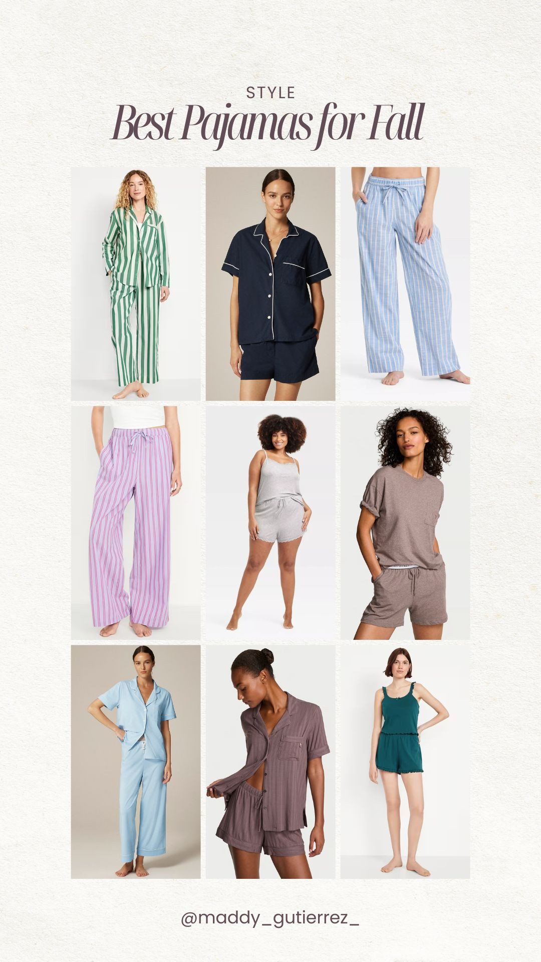 I am a certified pajama queen and these pairs are perfect for fall!! So many amazing pairs at great prices and the materials are so comfortable. 

 #LTKSeasonal #LTKFindsUnder100