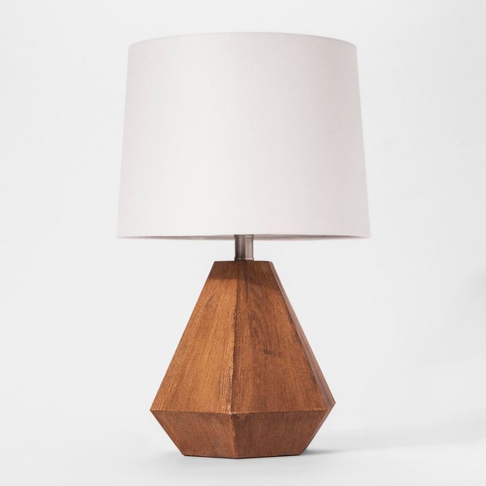 Wooden Table Lamp - Cloud Island™ Brown | Target