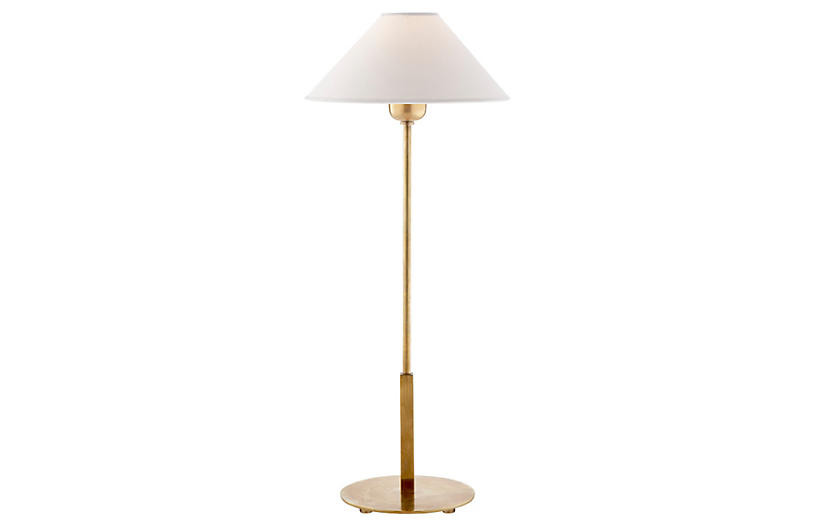 Hackney Table Lamp, Antique Brass | One Kings Lane