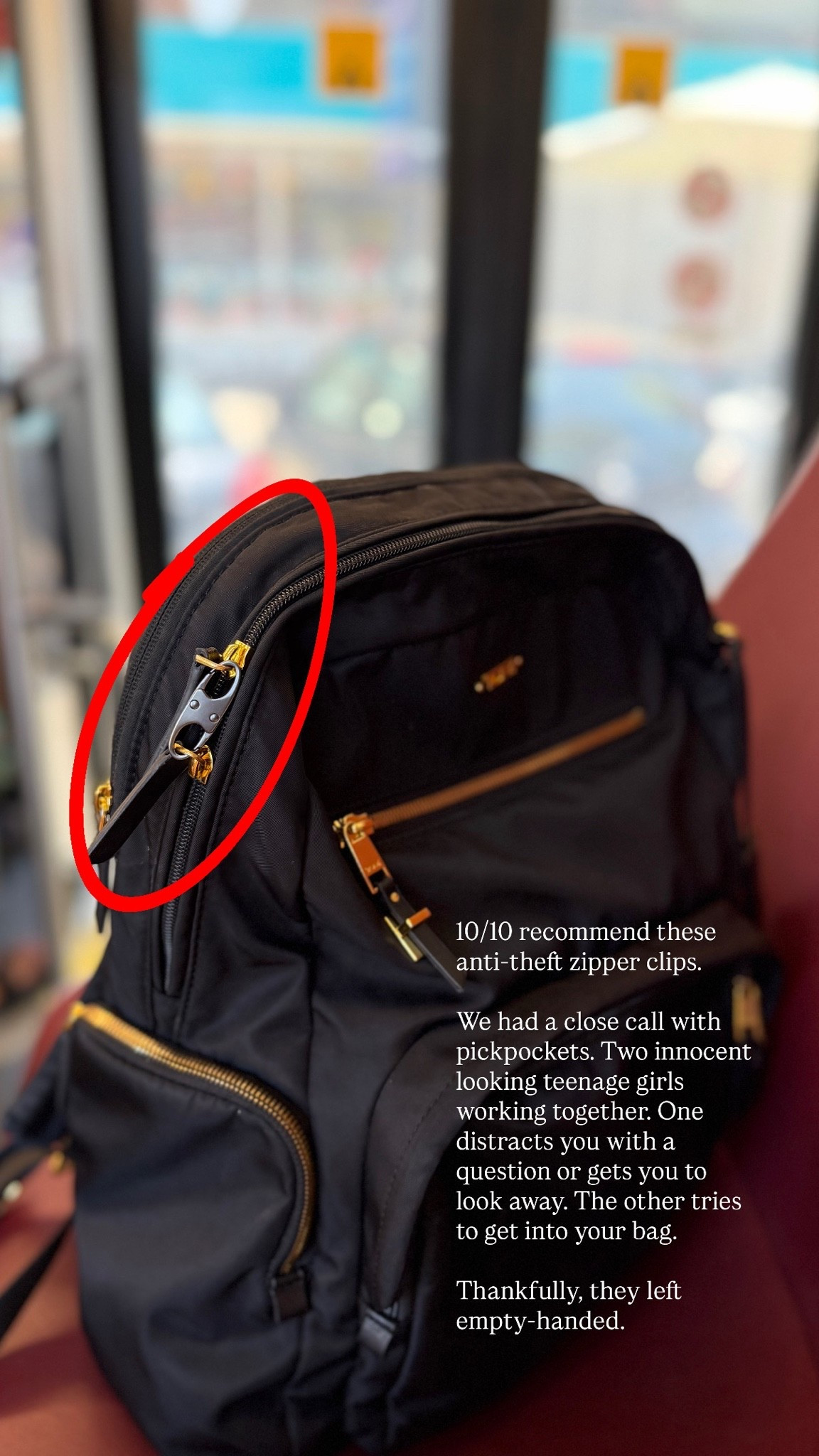 Anti theft zipper clips. Travel must haves

#LTKTravel #LTKdayinmylife