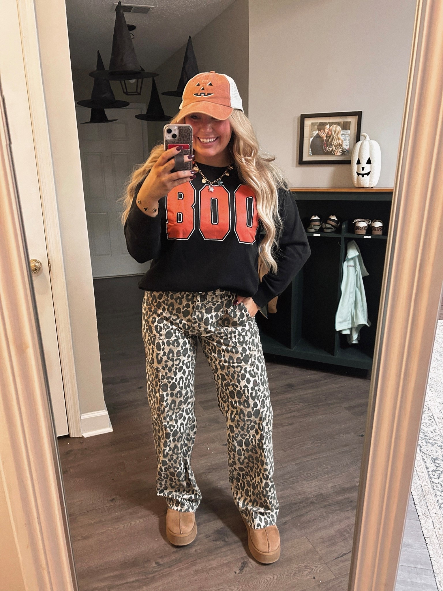 Cutest Walmart sweatshirt!!! Love it paired with my fav $16 cargos! 

#LTKHalloween #LTKMidsize #LTKSeasonal