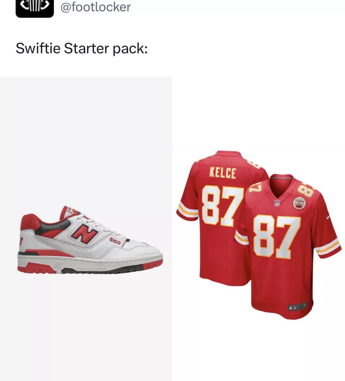 Where to Buy Taylor Swift's New Balance Shoes from Travis Kelce Game