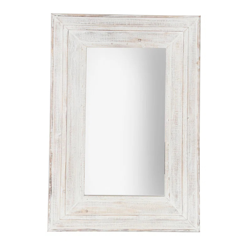 Coleridge Wood Frame Cottage Beveled Wall Mirror | Wayfair North America