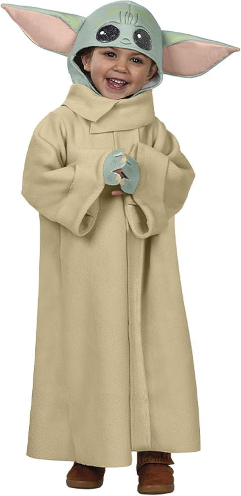 HANERREAL Halloween Kids The Child Costume Robe Hood Baby Grogu Costume | Amazon (US)