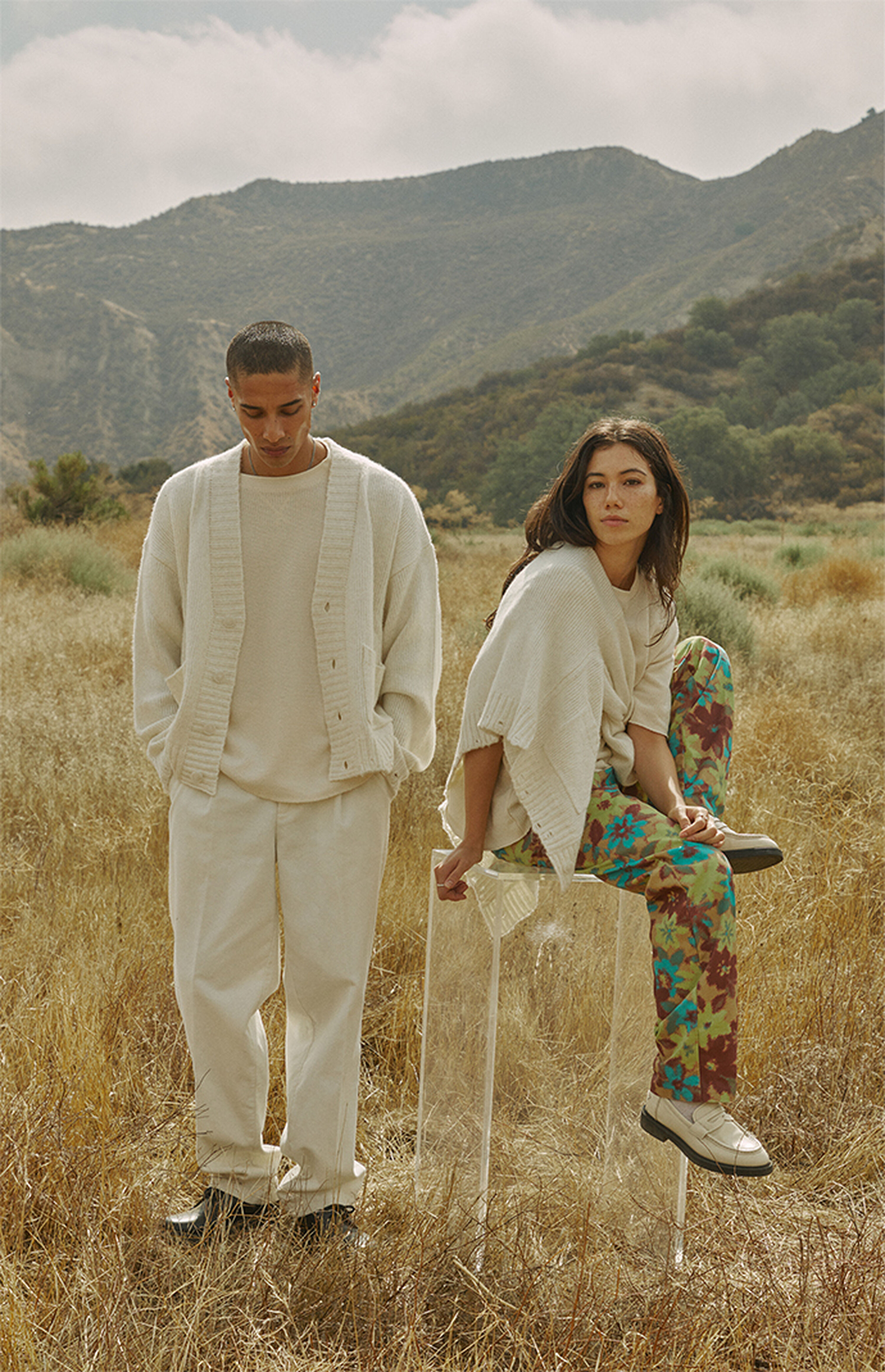 Colour Range Eco Distressed Cardigan | PacSun | PacSun