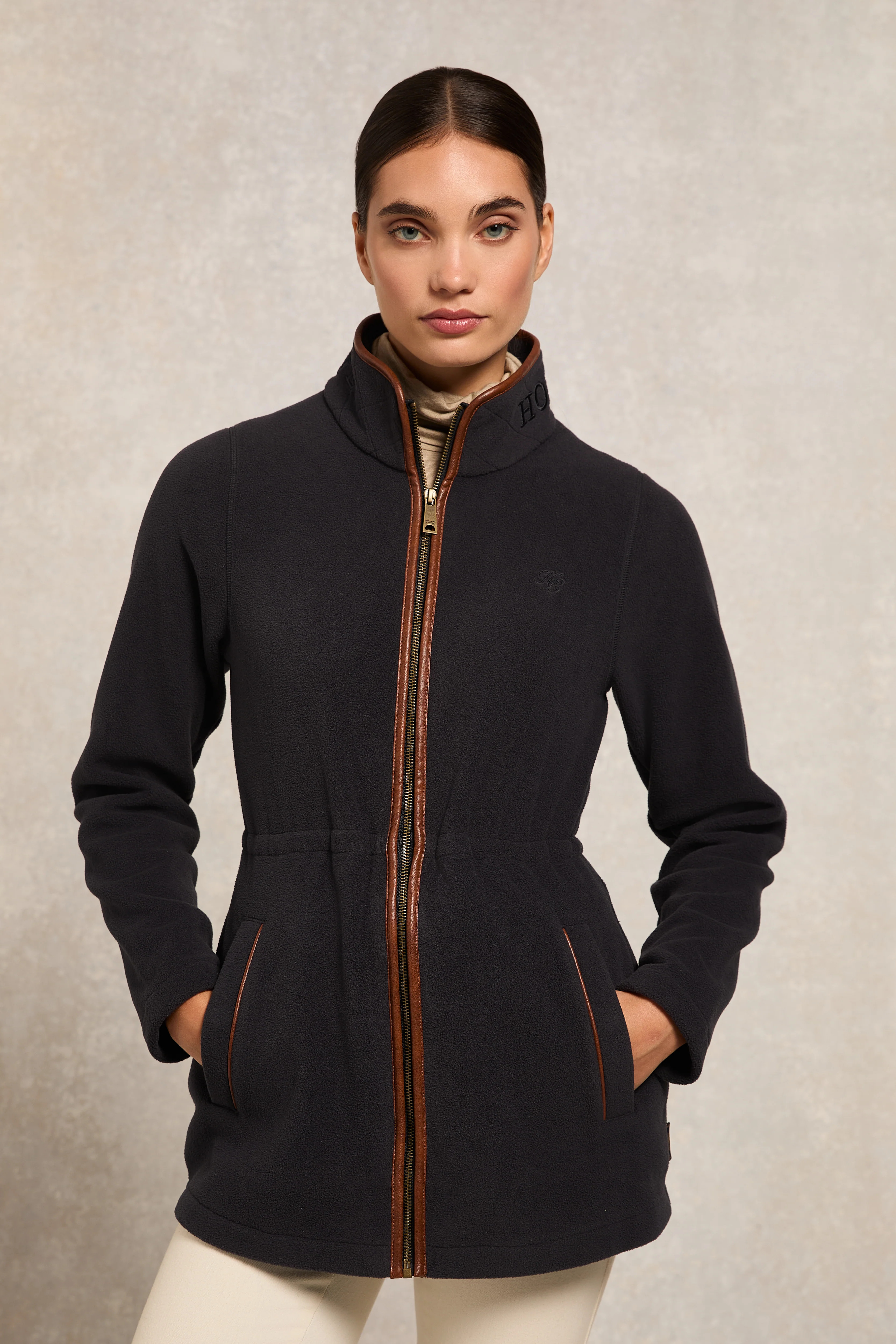 Country Longline Fleece (Ink Navy) | Holland Cooper