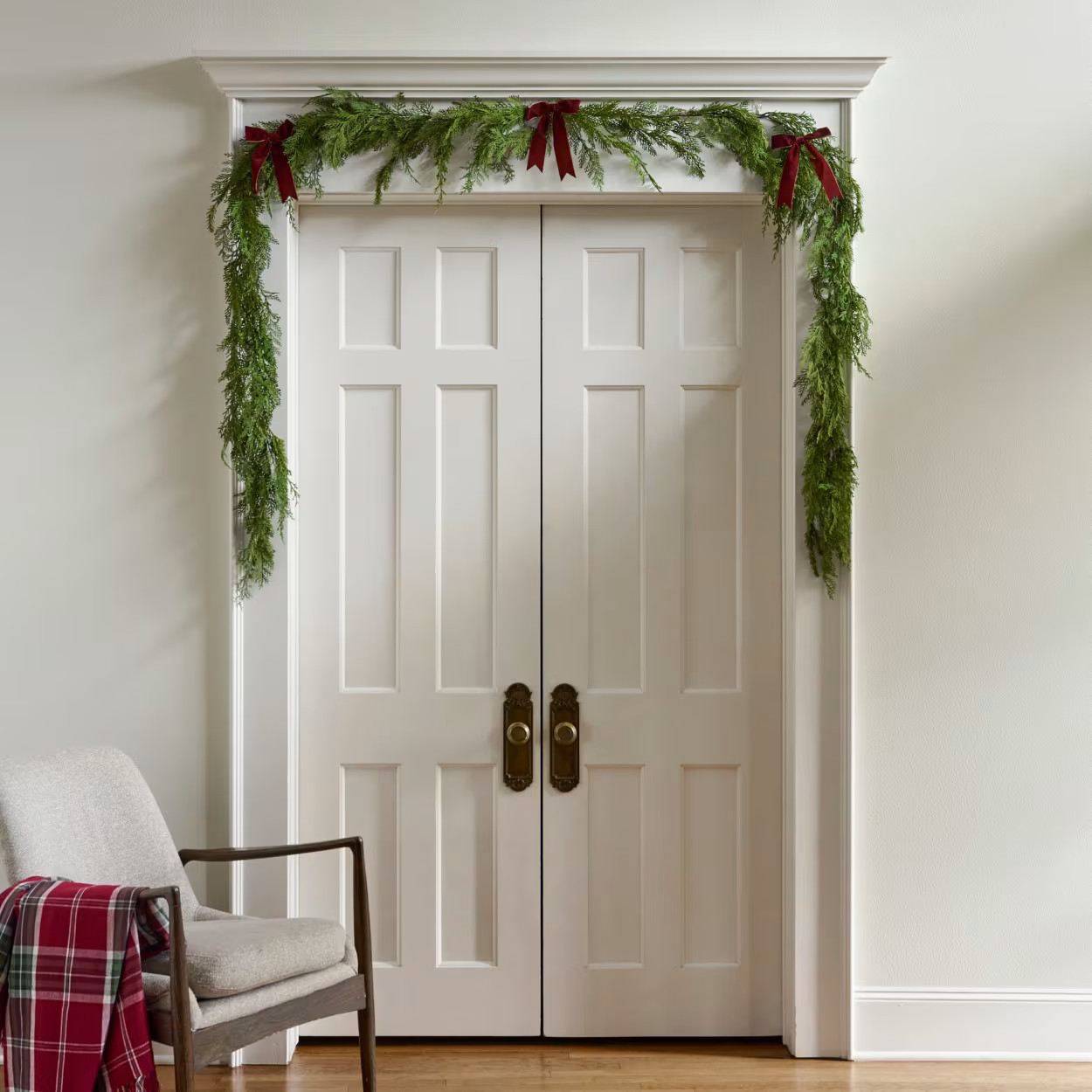 Real Touch Cedar Mix Garland - 72" | Magnolia