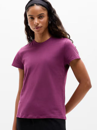 Favorite Cotton Classic Tee | Athleta