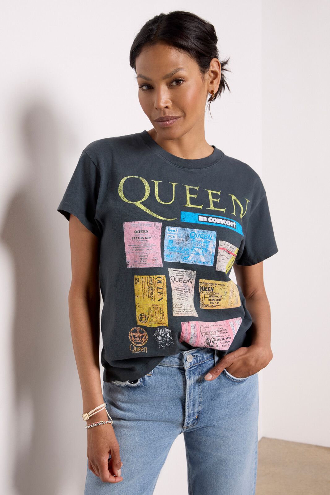 Queen Ticket Collage Tee | EVEREVE