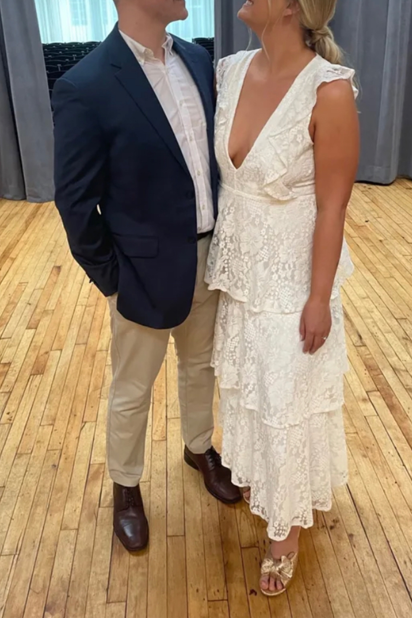 The perfect white rehearsal dinner dress!

#LTKwedding #LTKunder100