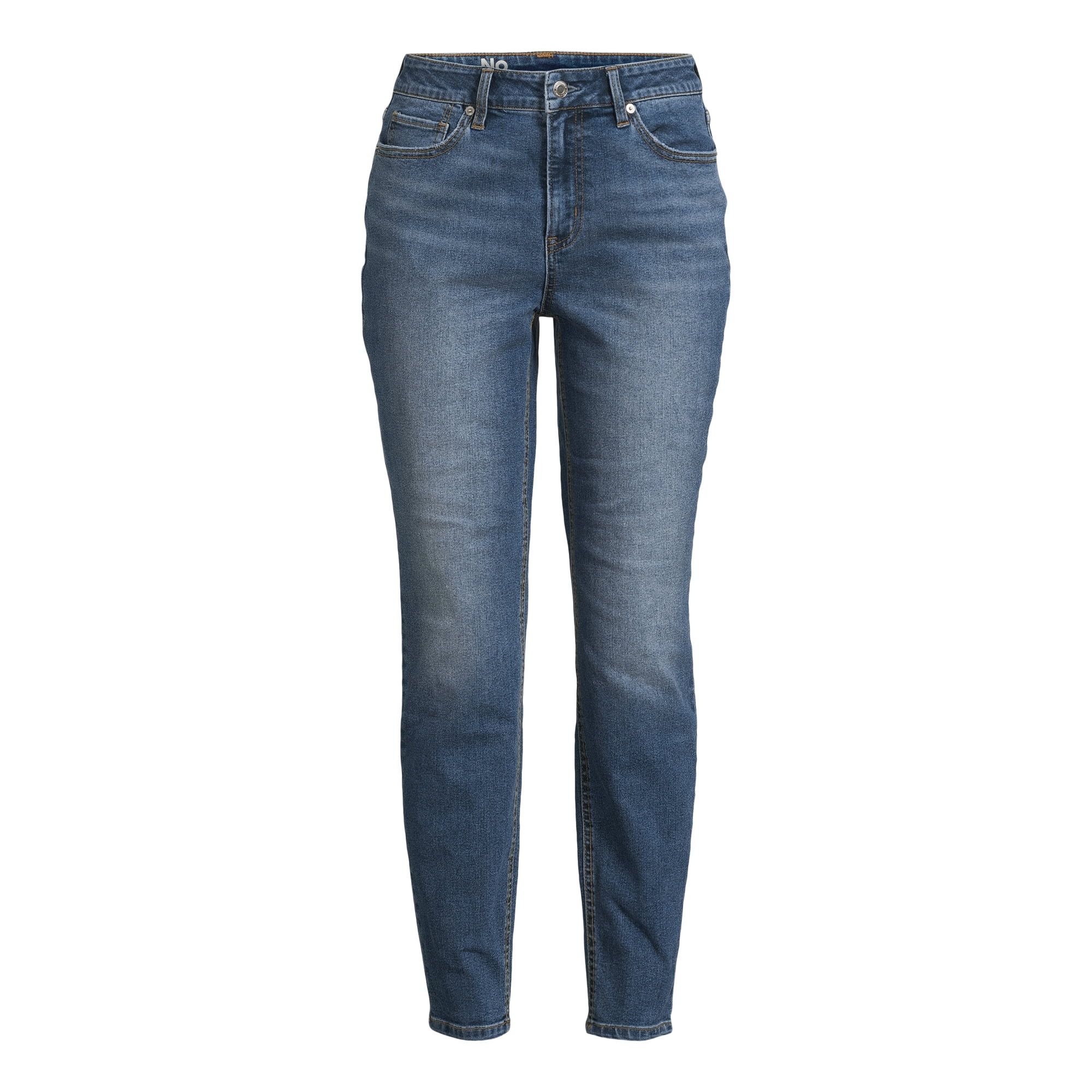 No Boundaries High Rise Skinny Jeans, 28.5” Inseam, Women’s and Women's Plus | Walmart (US)