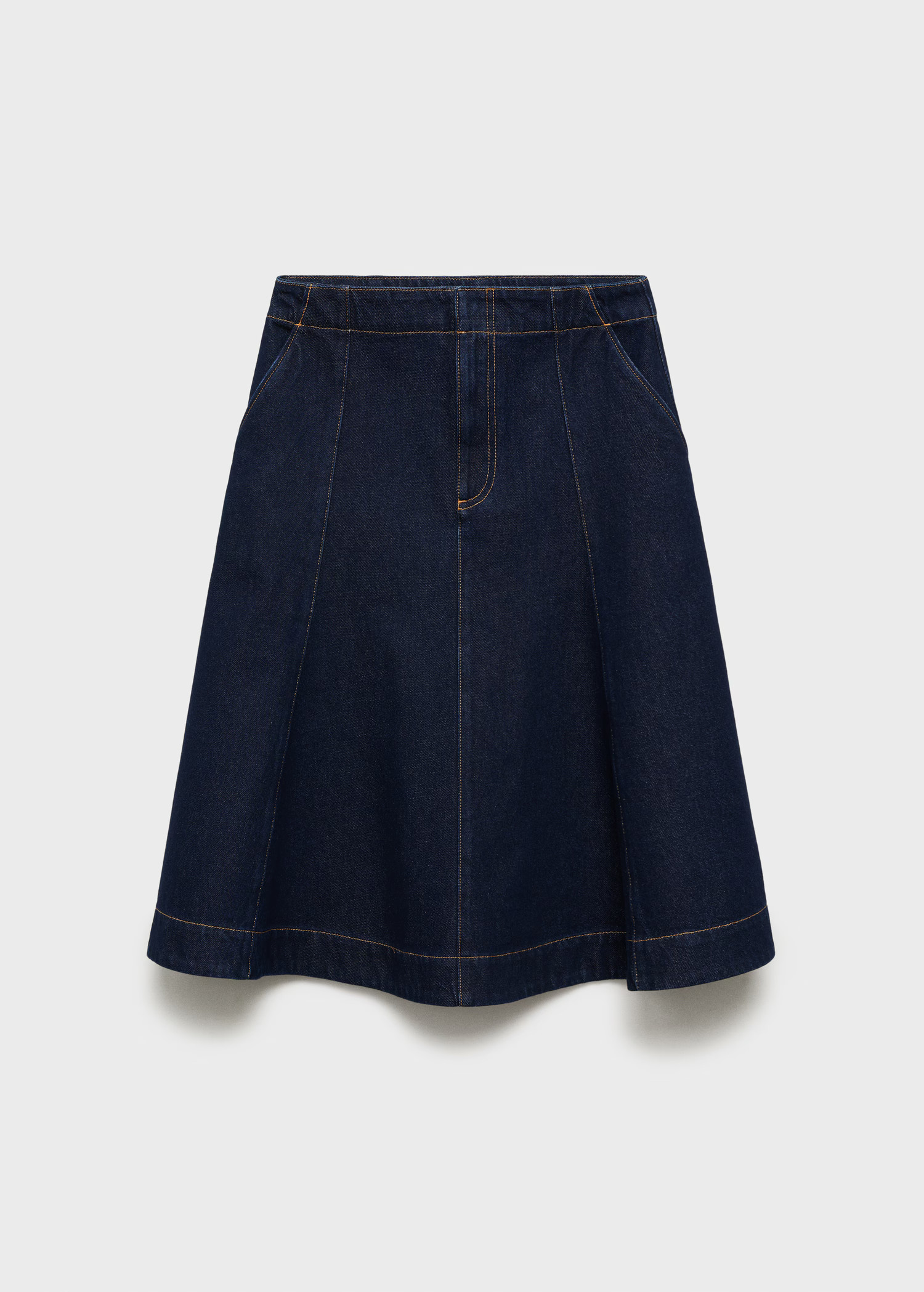 Flared denim skirt - Women | MANGO USA | Mango (US/MX/AU)