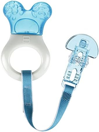 MAM Mini Cooler Teether with Clip Baby Teether, Cooling Mechanism Soothes Sore Gums, Relieves Tee... | Amazon (US)