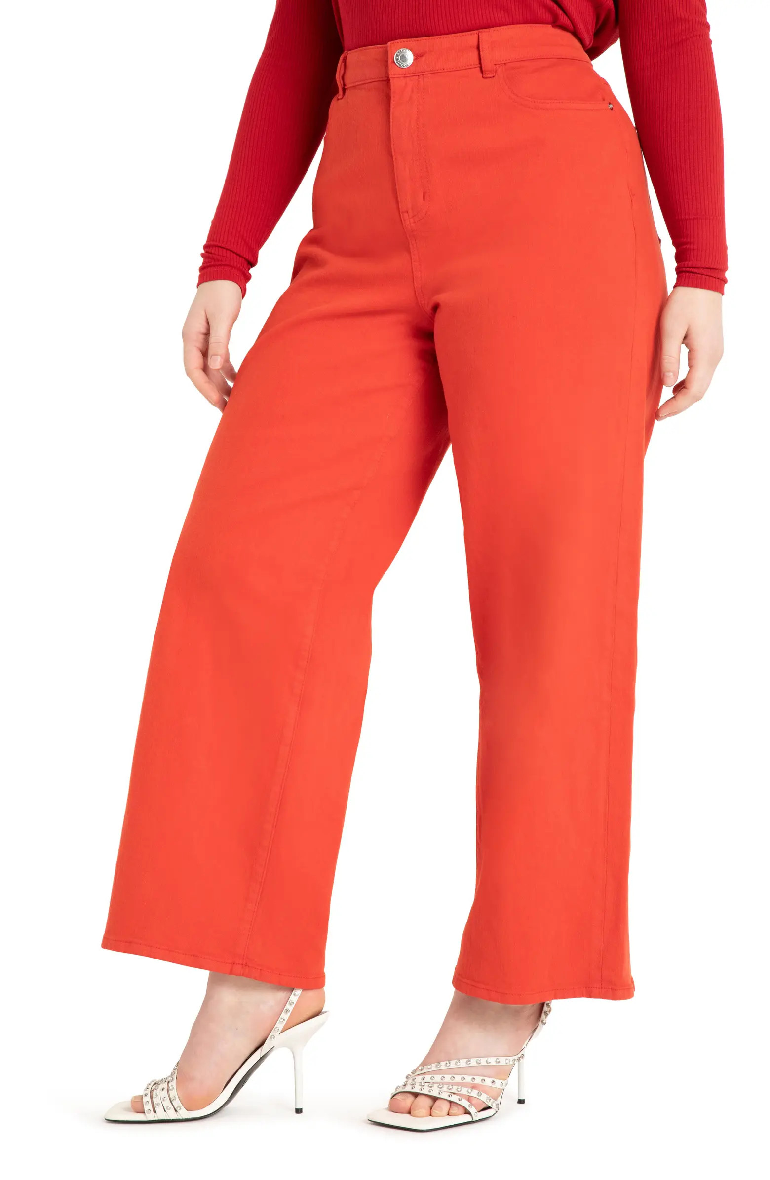 ELOQUII Wide Leg Jeans | Nordstrom | Nordstrom