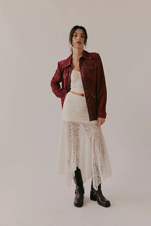We The Free Carmen Suede Jacket | Free People (Global - UK&FR Excluded)