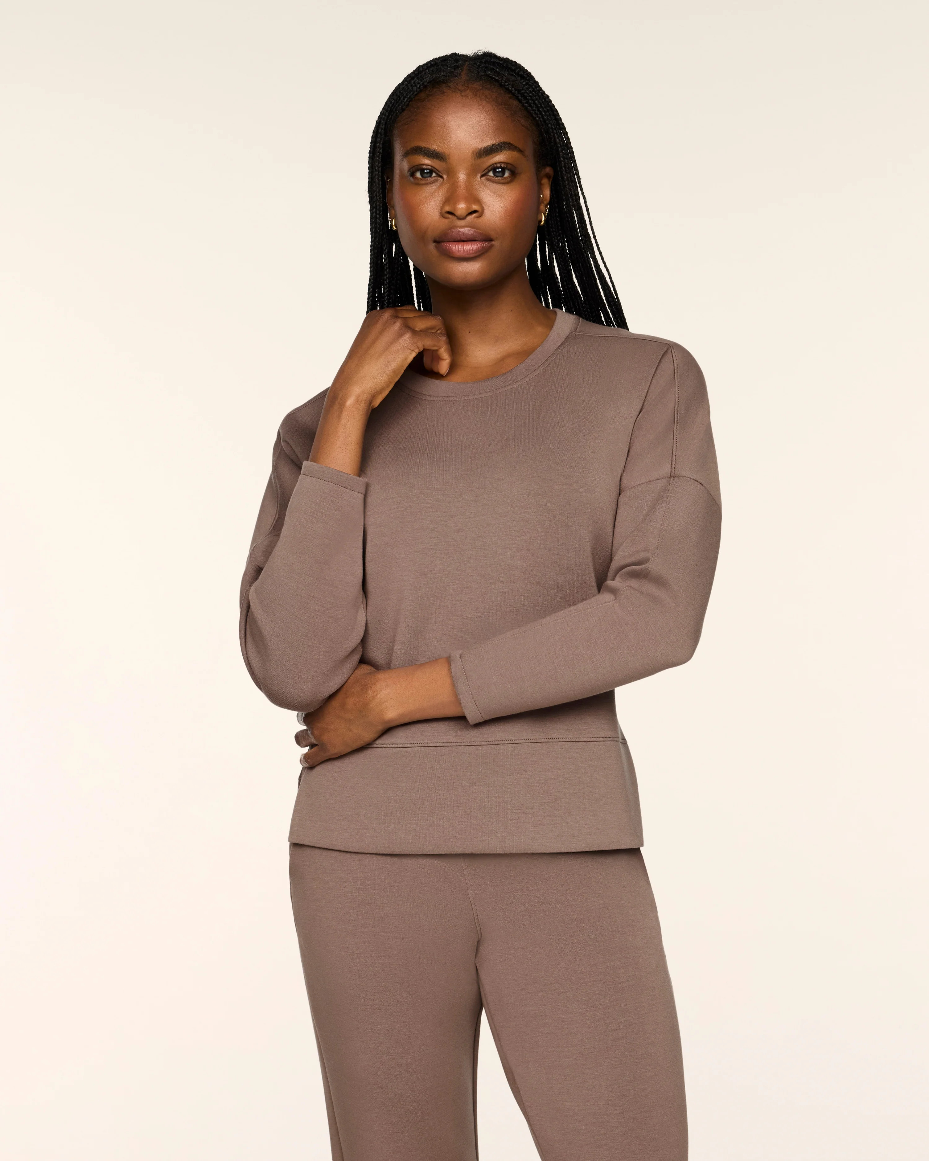 SPANX AirEssentials® Crewneck Long Sleeve Top | Spanx