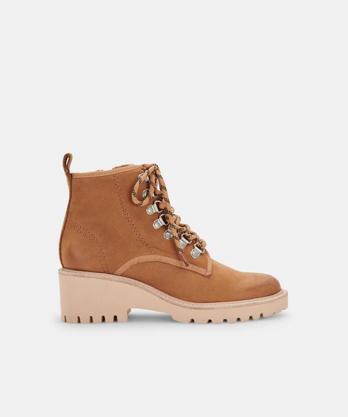 HUEY HIKER BOOTS IN WHISKEY NUBUCK | DolceVita.com