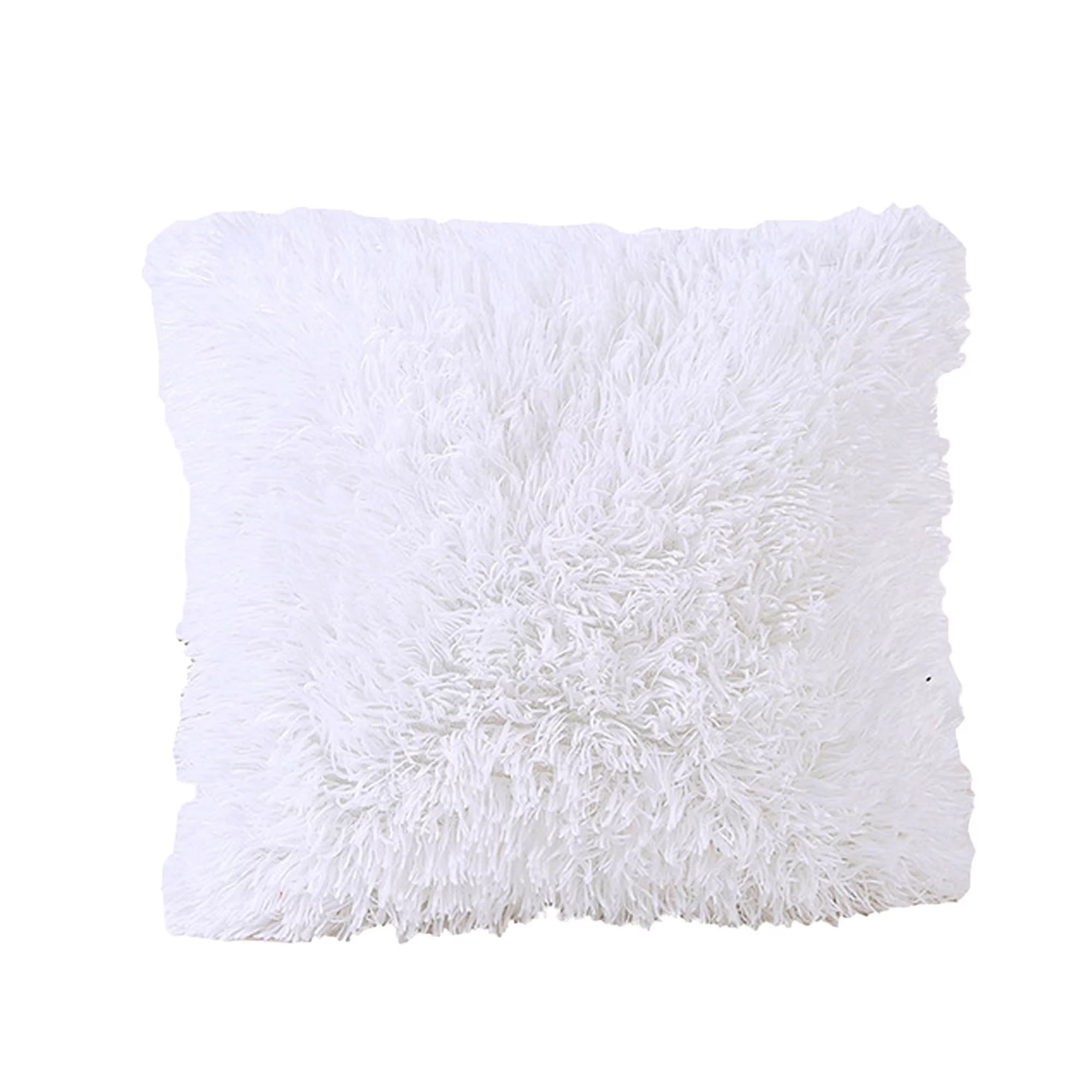 Farrubbyine8 43*43Cm Furry Cushion Cover Throw Pillow Home Bed Room Sofa Decor | Walmart (US)