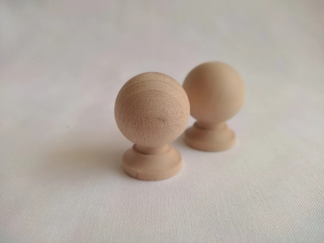 Wooden Knobs for Drawer, Drawer Deco Beech Wood Knobs, Round Wood Knobs, Wood Drawer Knob, Round ... | Etsy (Global)