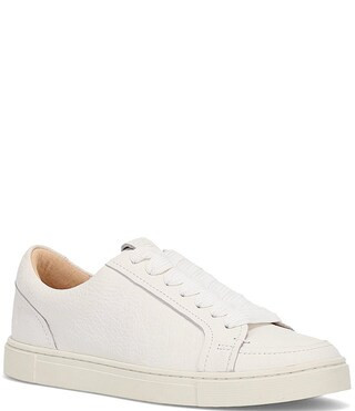 Frye Ivy Court Low Lace Leather Sneakers - 11 | Dillard's