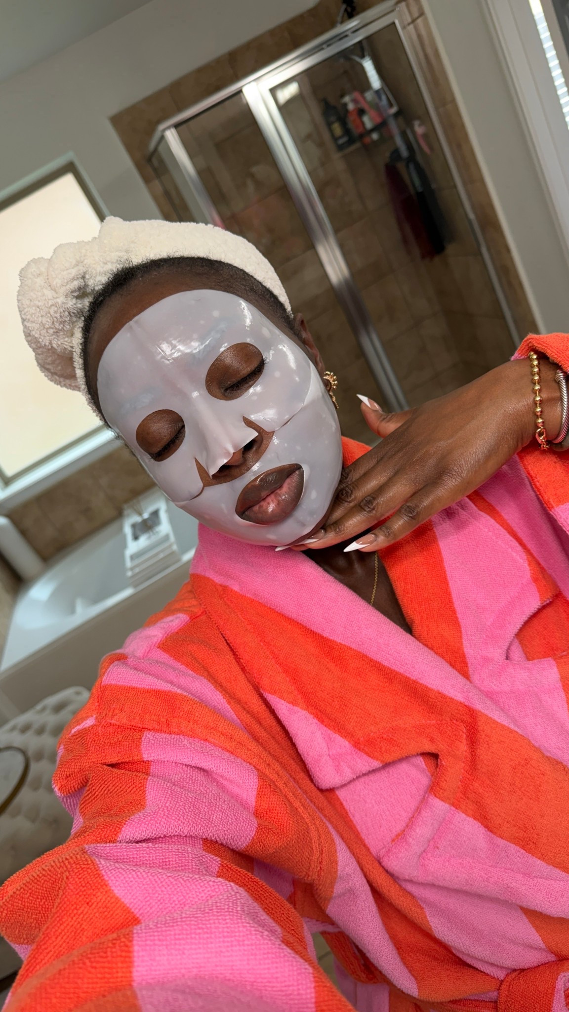 I’m committed to doing more masks and this one from COSRX is really good. I like how it absorbs and thins out after a few hours.

#LTKmorningroutine