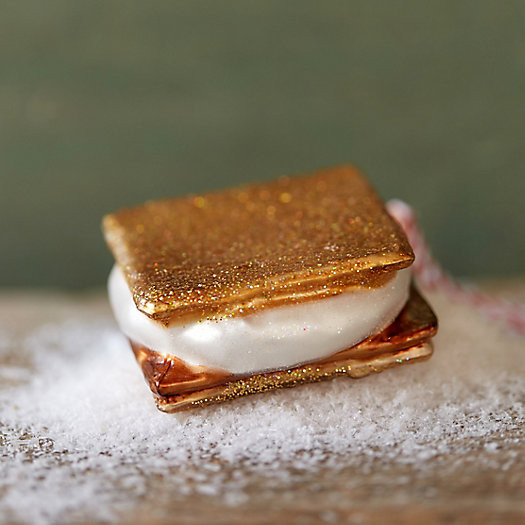 S’more Glass Ornament | Terrain