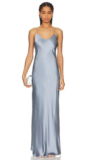 Cami Gown in Vintage Blue | Revolve Clothing (Global)