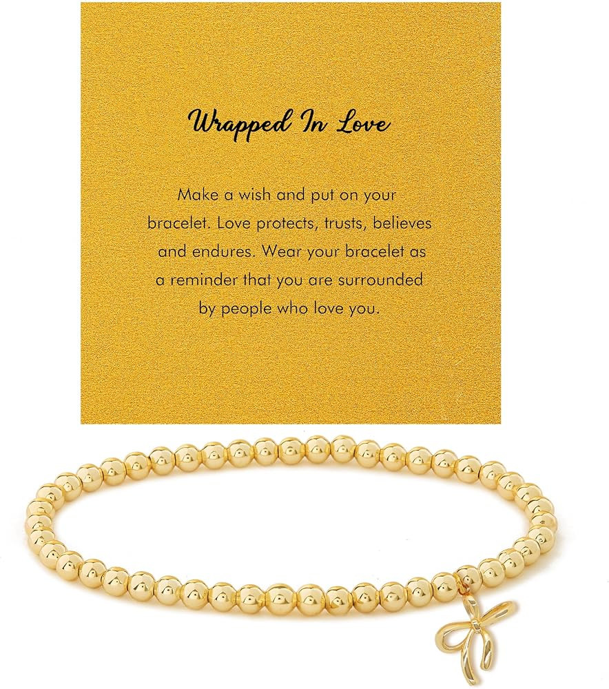 RZKING Golden Bracelets for Women, Evil Eye Butterfly Dragonfly Elephant Charm Bracelets for Wome... | Amazon (US)