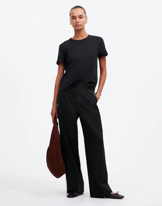 The Perfect Crewneck Tee in Cotton | Madewell | Madewell