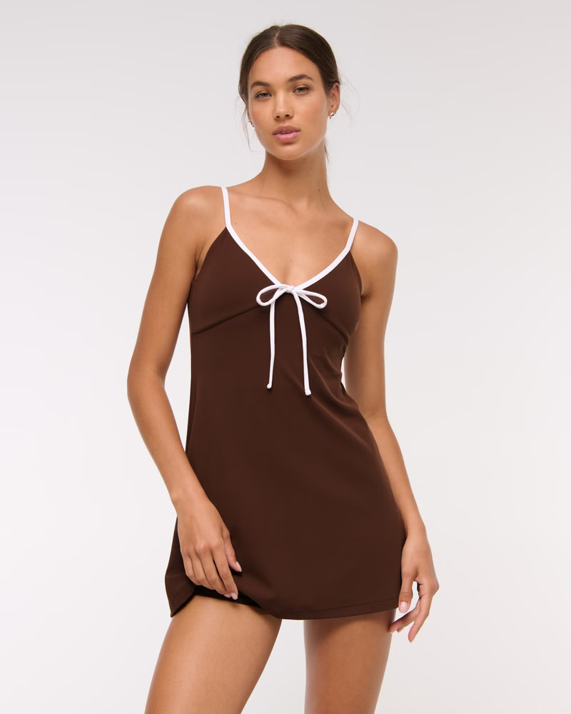 YPB studioFLEX Cami Mini Dress | Abercrombie & Fitch (US)