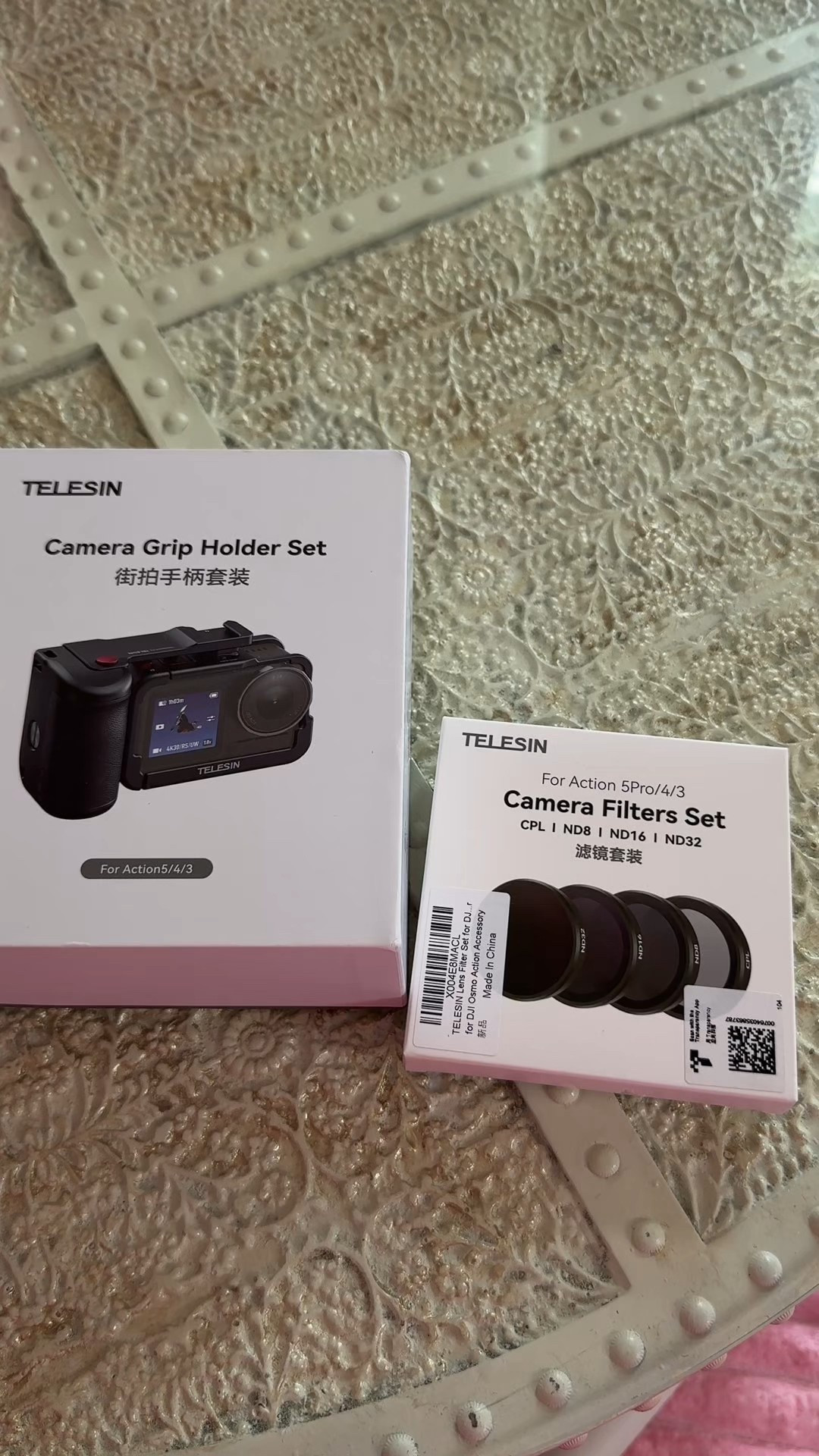 DJI osmo action 3,4,5, grip and filters - ever wanted to turn your action camera into a mini point and shoot well with this Telesin camera grip and camera filters now your Osmo Action 3,4,5, Canal be a point in shoe camera perfect for travel or vlogging on the go. 

#LTKHome #LTKTravel